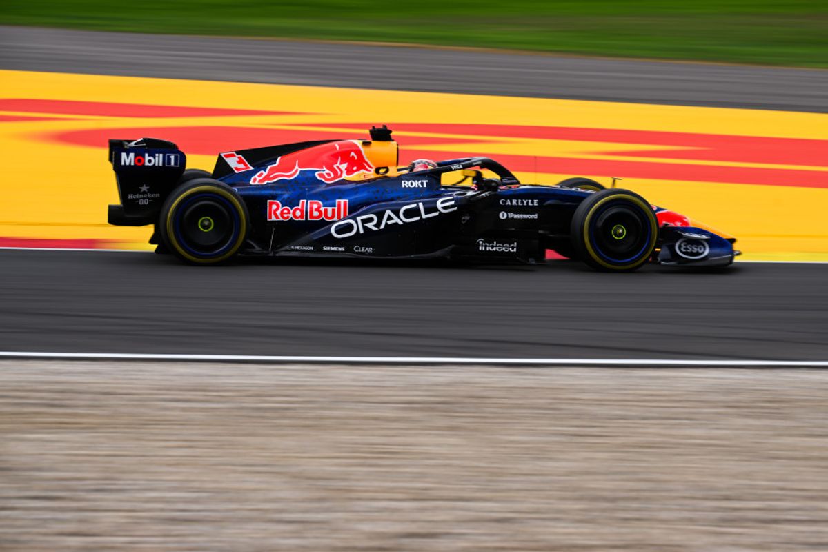 Verstappen's Red Bull  leads Ferrari duo in Belgian Grand Prix opening practice