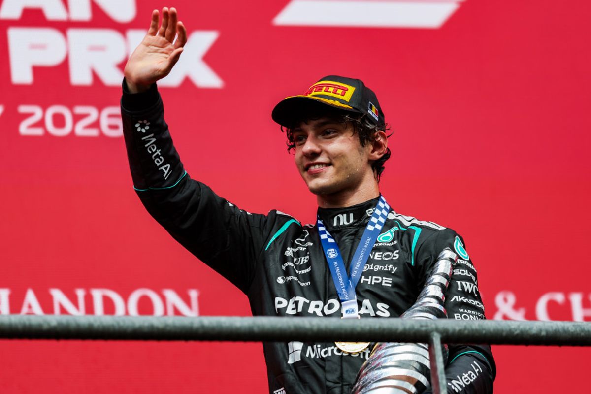 Antonelli fights back to beat Leclerc and Verstappen to Spa Grand Prix victory