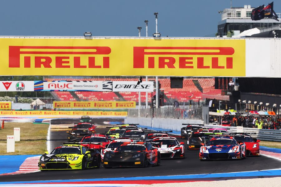 GT2 European Series powered by Pirelli turned up the heat in Misano 