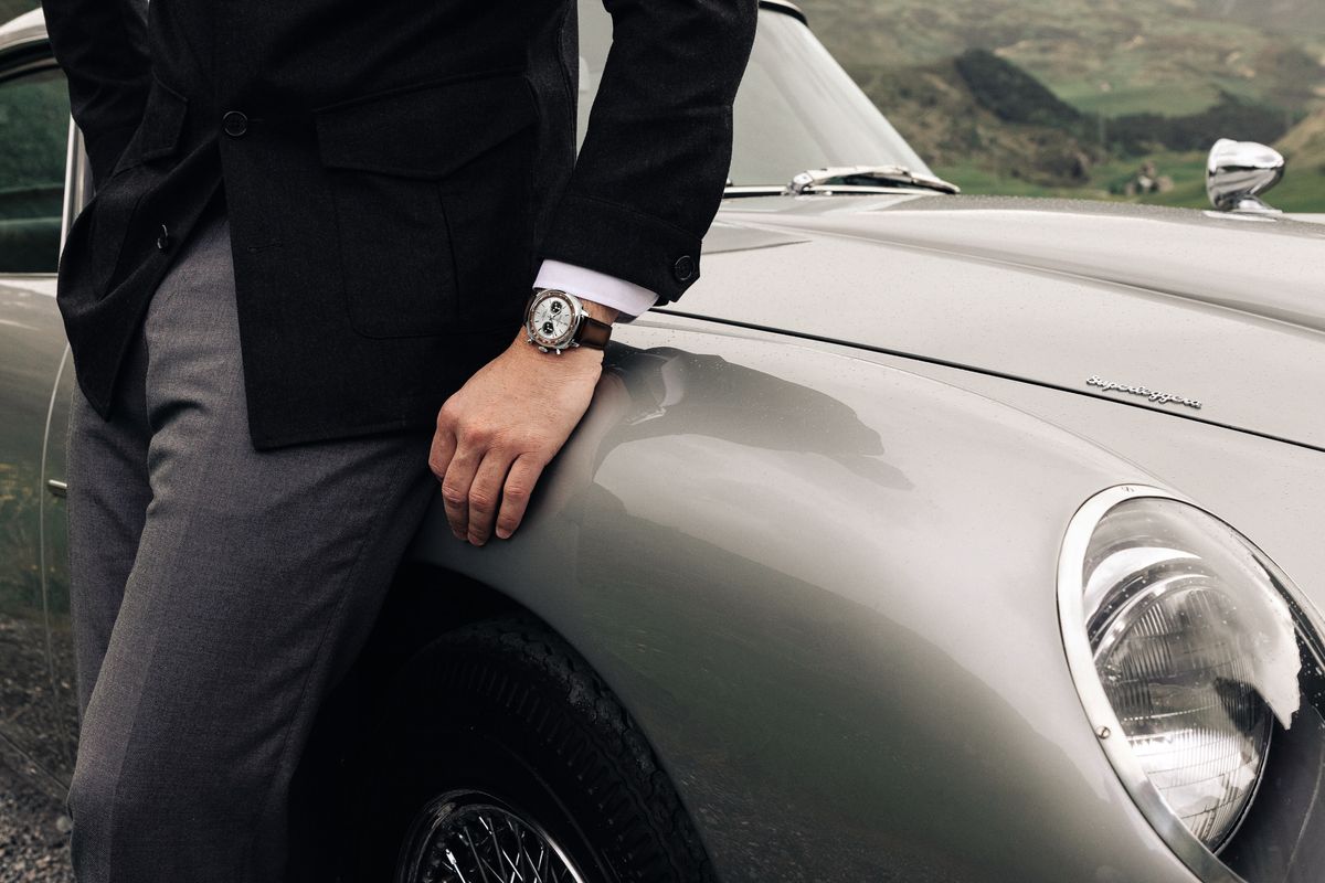 Breitling & Aston Martin present Top Time Tribute to iconic DB5