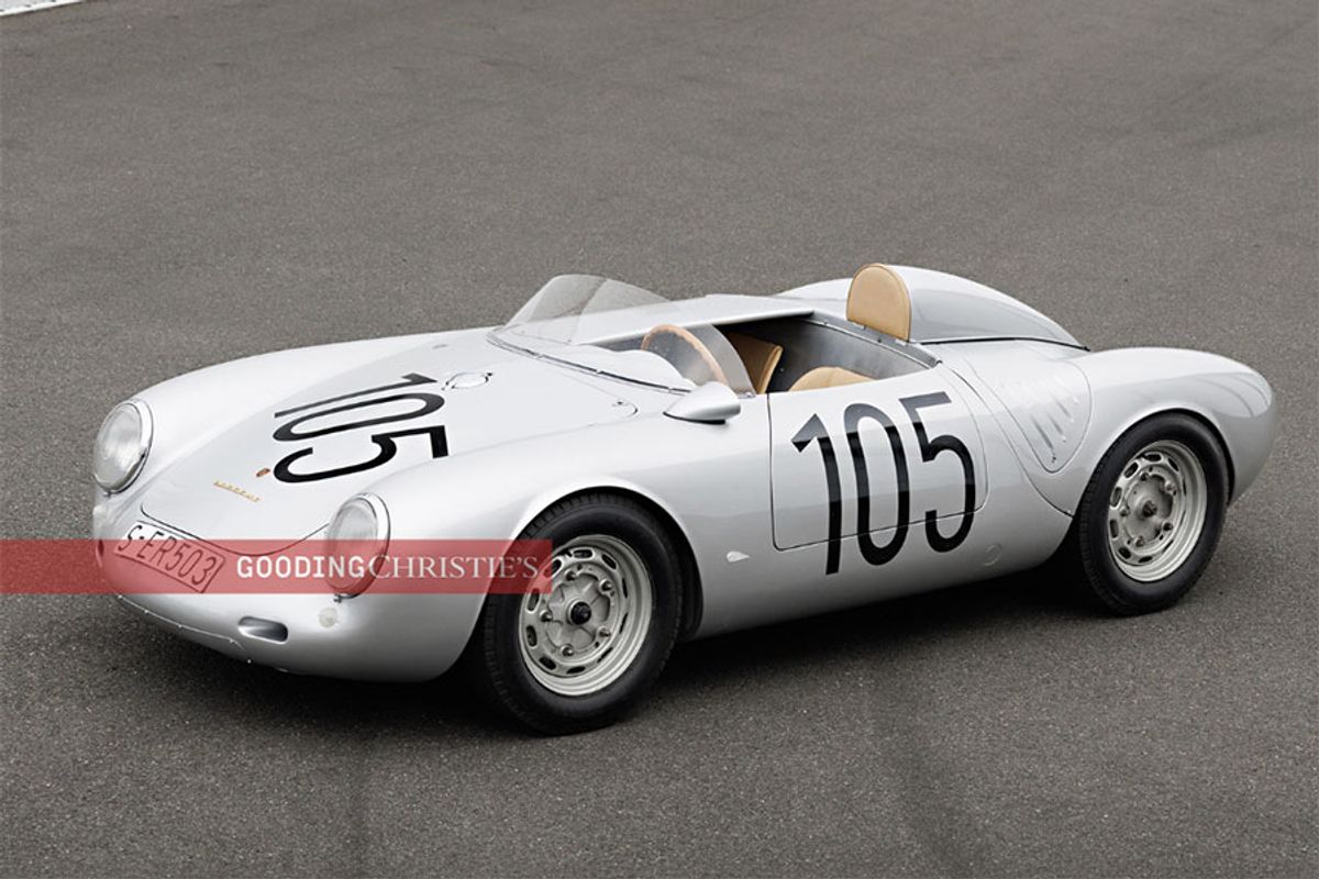 Austrian Speed Record Porsche 550A Spyder @ Gooding's Pebble Beach 