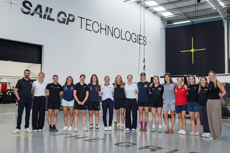 SailGP hosts Women's High Performance Day