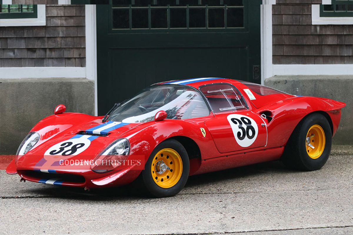 N.A.R.T. Ferrari Dino 206 S Berlinetta @ Gooding Christie's Pebble Beach Auctions