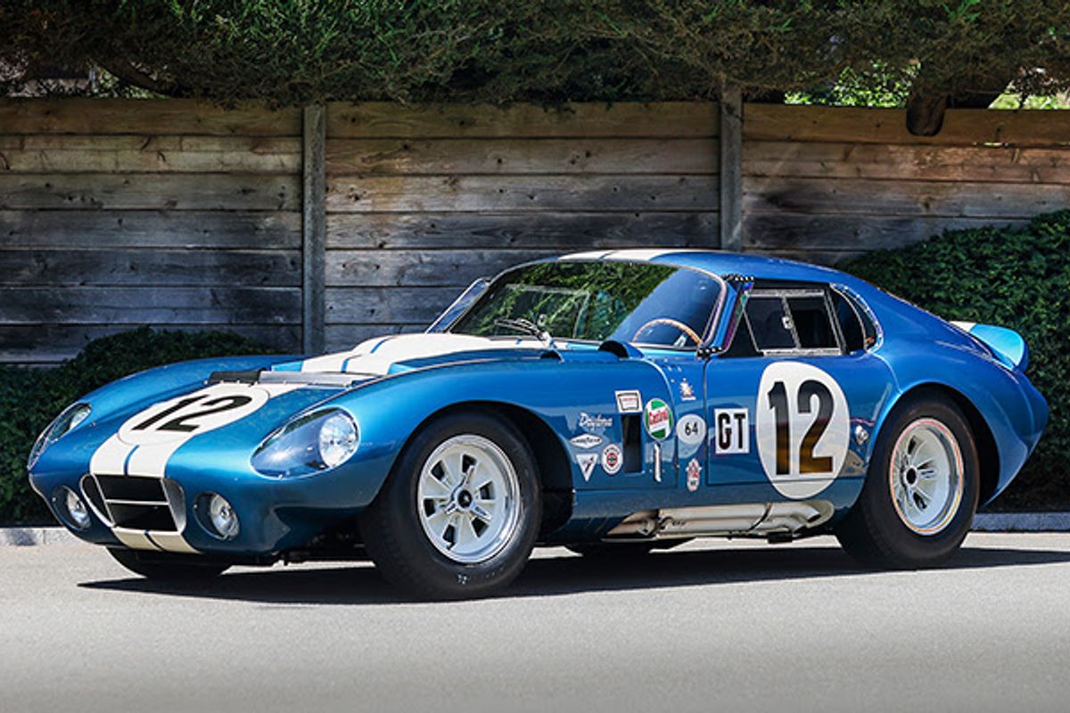Shelby Cobra Daytona Coupe ex Carroll Shelby @ Gooding Christie’s Pebble Beach