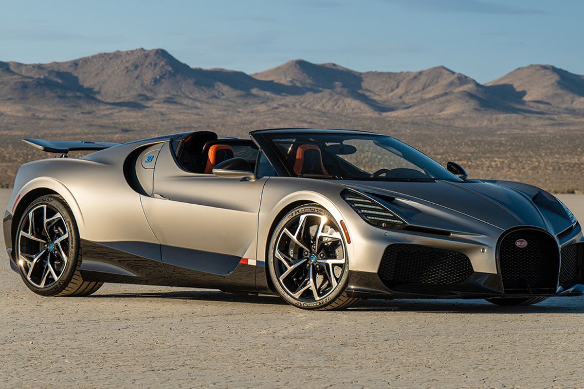 2025 Bugatti W16 Mistral @ Broad Arrow's  Quail Auction