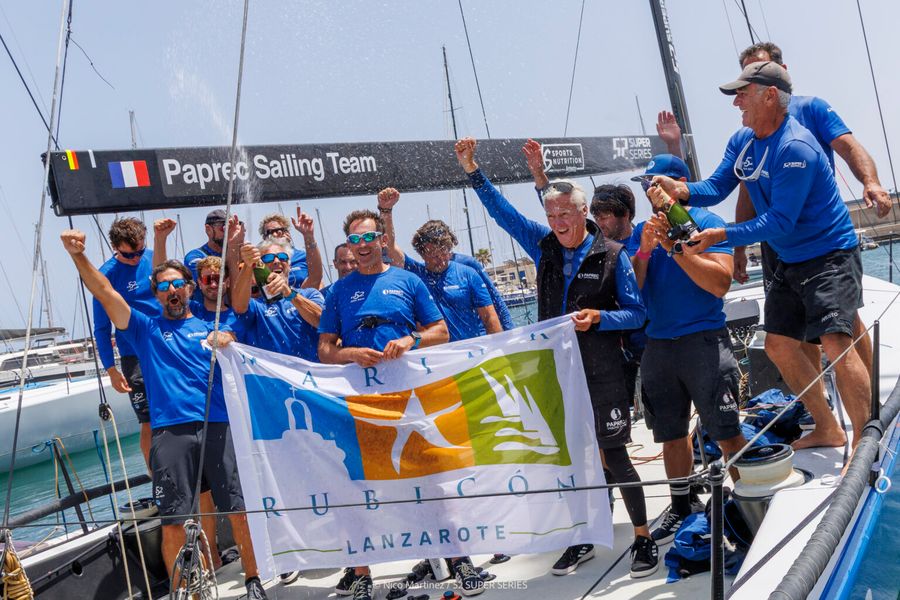 Paprec  wins Marina Rubicon Lanzarote 52 SUPER SERIES Sailing Week