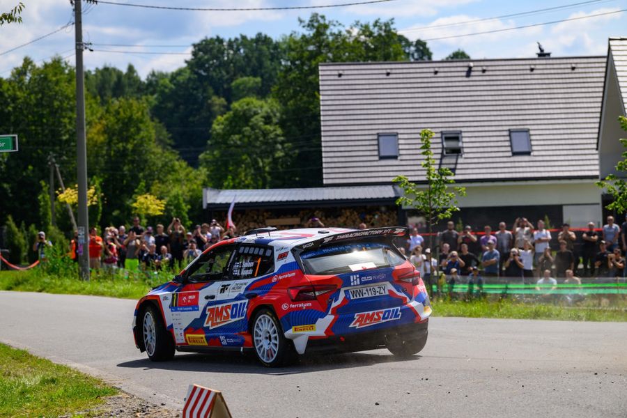 European Rally Championship rivals chasing Teemu Suninen in Rally Poland battle