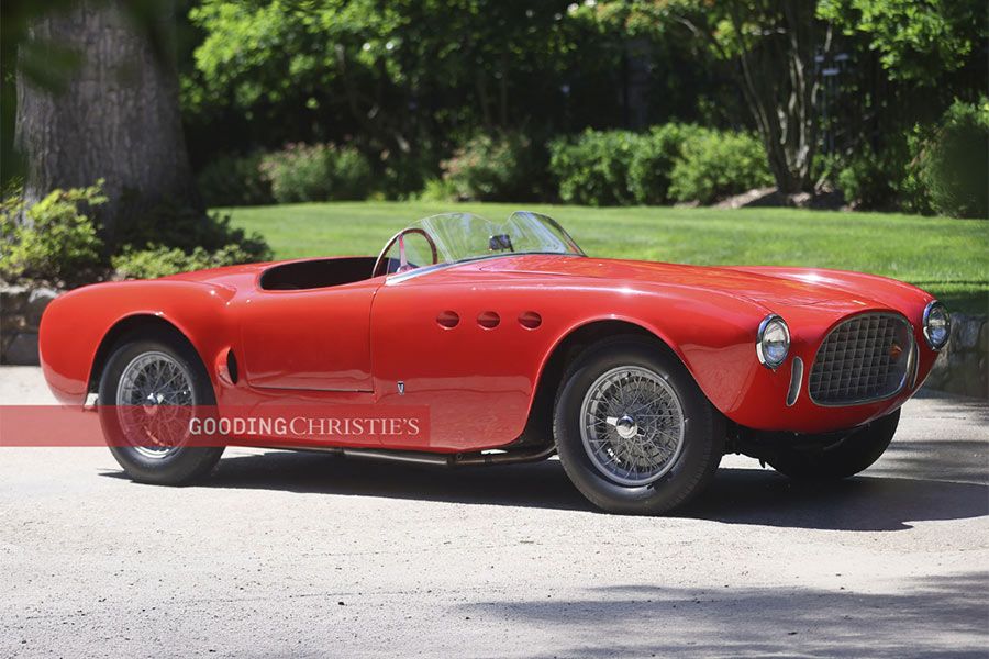 Vignale-Bodied Ferrari 225 Spider with Tuboscocca Chassis at Pebble Beach Auctions