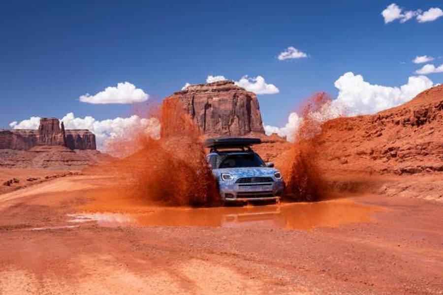 A rugged MINI Countryman Edition takes on the Rocky Mountains