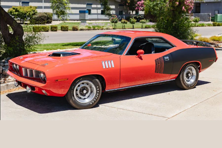 1971 Plymouth Hemi Cuda Set for Mecum Monterey