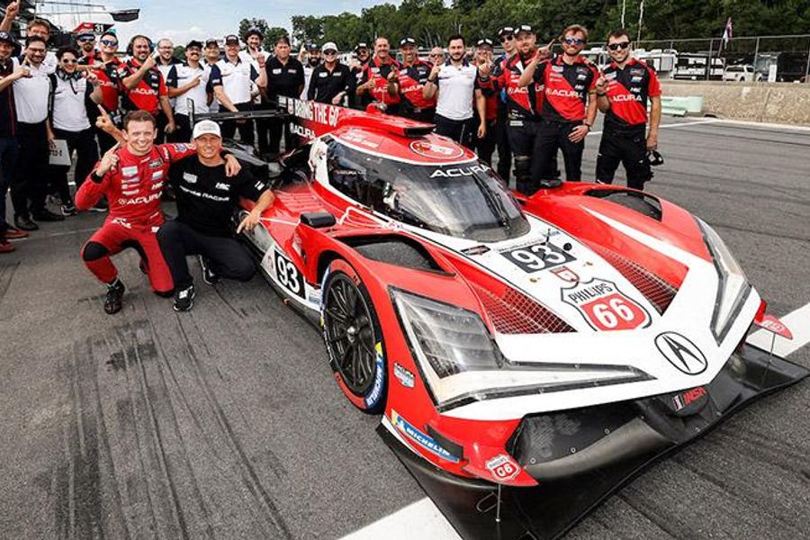 Yelloly Leads Front-Row Sweep for Acura Meyer Shank Racing @ at Road America