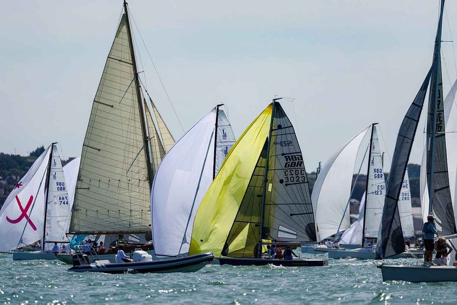 Day 1: A perfect opener at North Sails Cowes Week