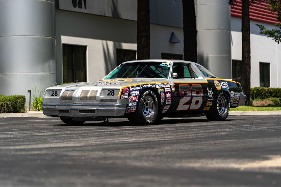 'Too Much Fun' 1977 Oldsmobile Cutlass NASCAR Stock Car @ Mecum Monterey 
