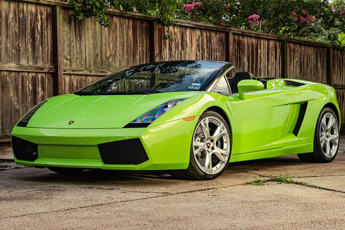 2008 Lamborghini Gallardo Spyder @ Mecum Monterey Auction