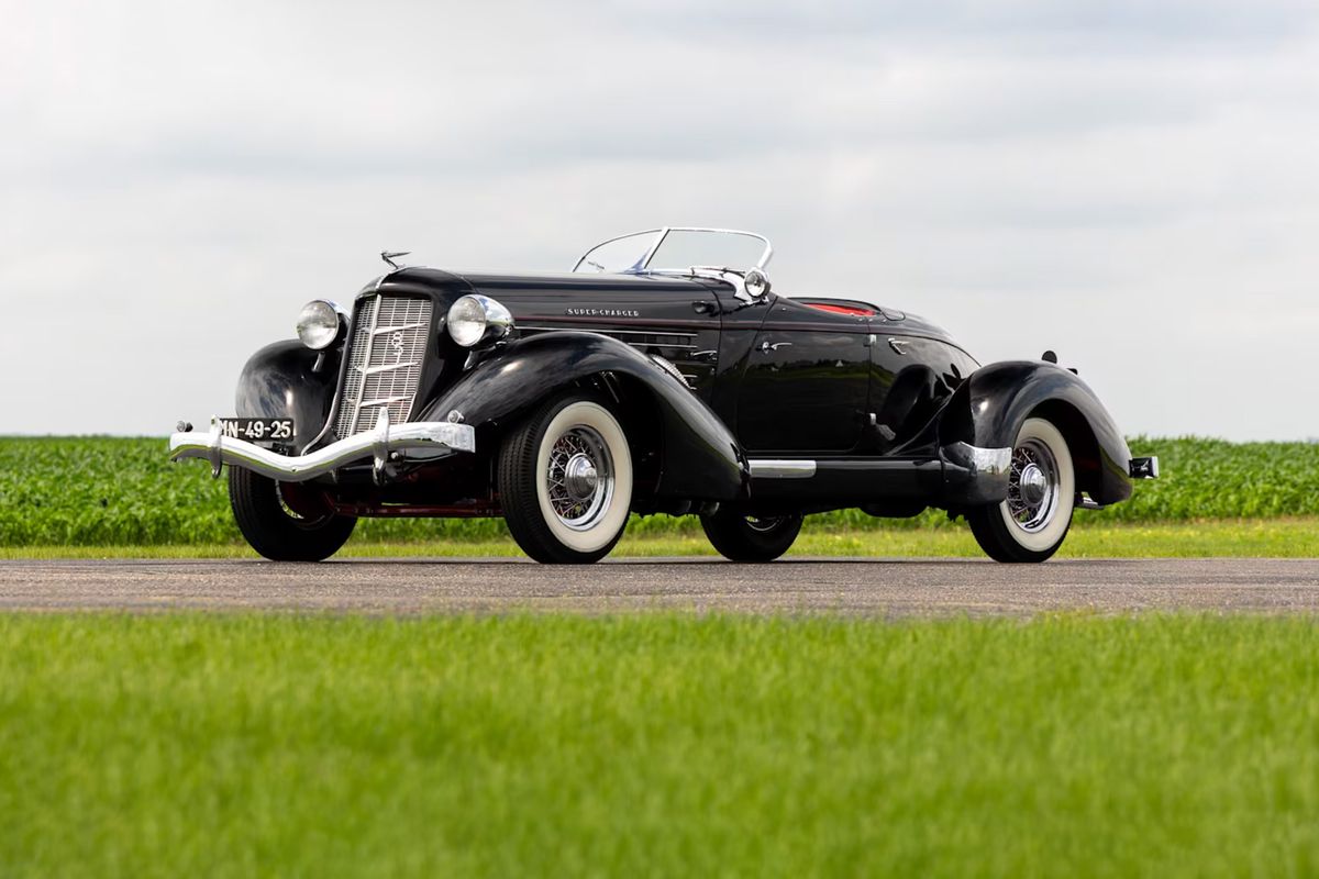 1935 Auburn 851SC Boattail Speedster @ Mecum Monterey Auction