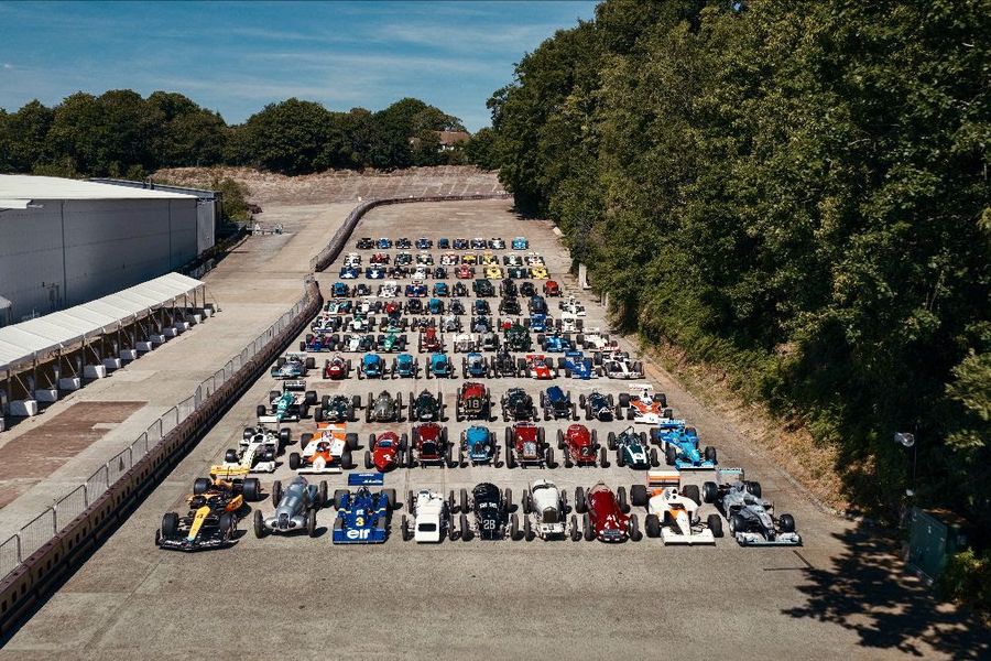 Brooklands celebrates centenary of Britain's first Grand Prix in style