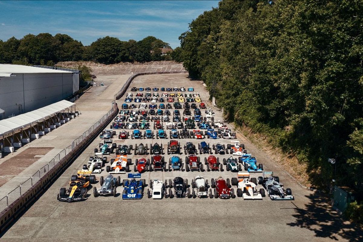 Brooklands celebrates centenary of Britain's first Grand Prix in style