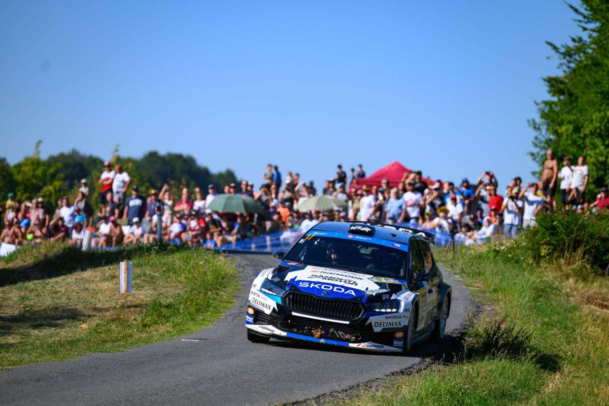 ERC: Home hero Adam Březík wins Barum Czech Rally Zlín