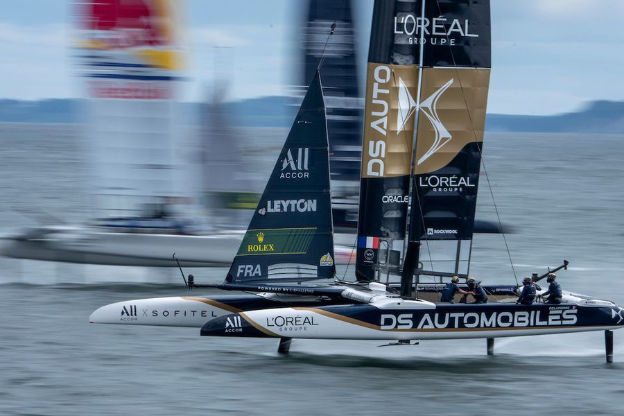 France Set New SailGP Speed Record on Wild Opening Day in Sassnitz