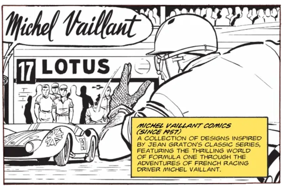 Motorsport legend Michel Vaillant comes to life with RetroClassic Clothing