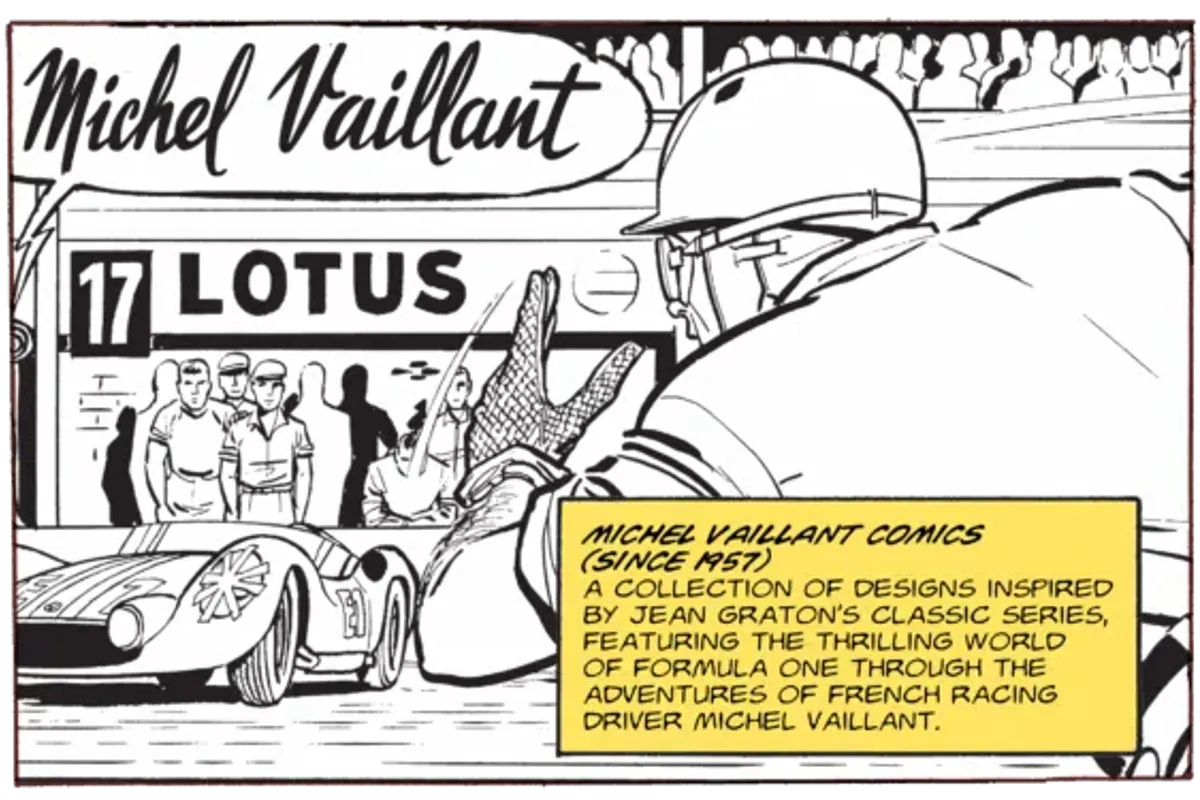Motorsport legend Michel Vaillant comes to life with RetroClassic Clothing