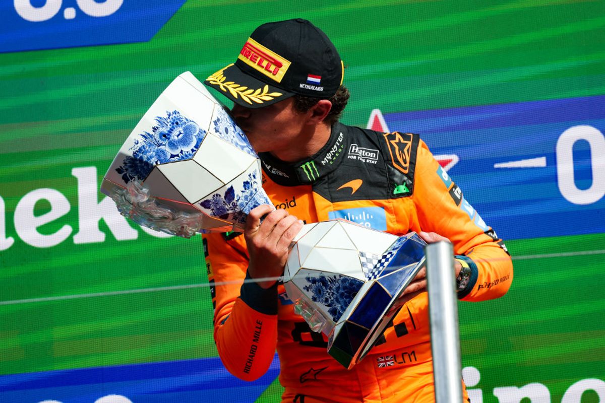 Norris wins dramatic Dutch Grand Prix ahead of Antonelli & Russell
