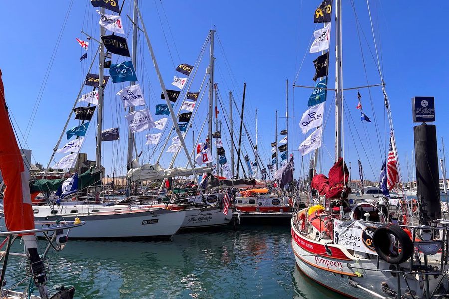 Les Sables-d’Olonne welcomes McIntyre GGR fleet as the final countdown begins