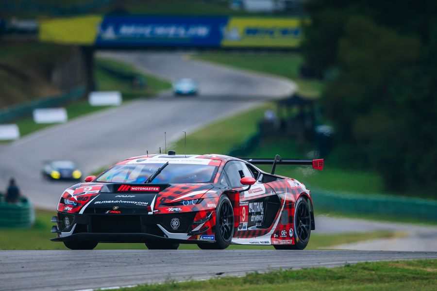Lamborghini factory drivers Sandy Mitchell,  Andrea Caldarelli take IMSA wins in Virginia