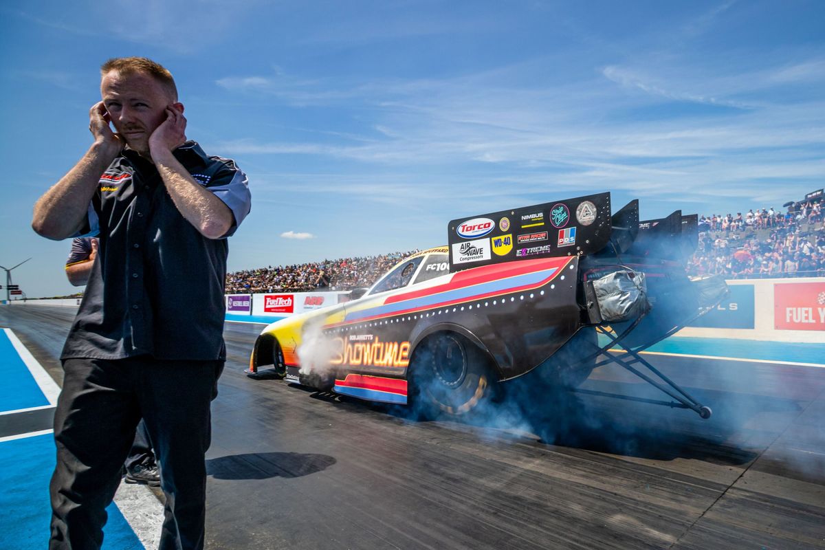 Triple 60th Anniversary treat @ Santa Pod European Finals