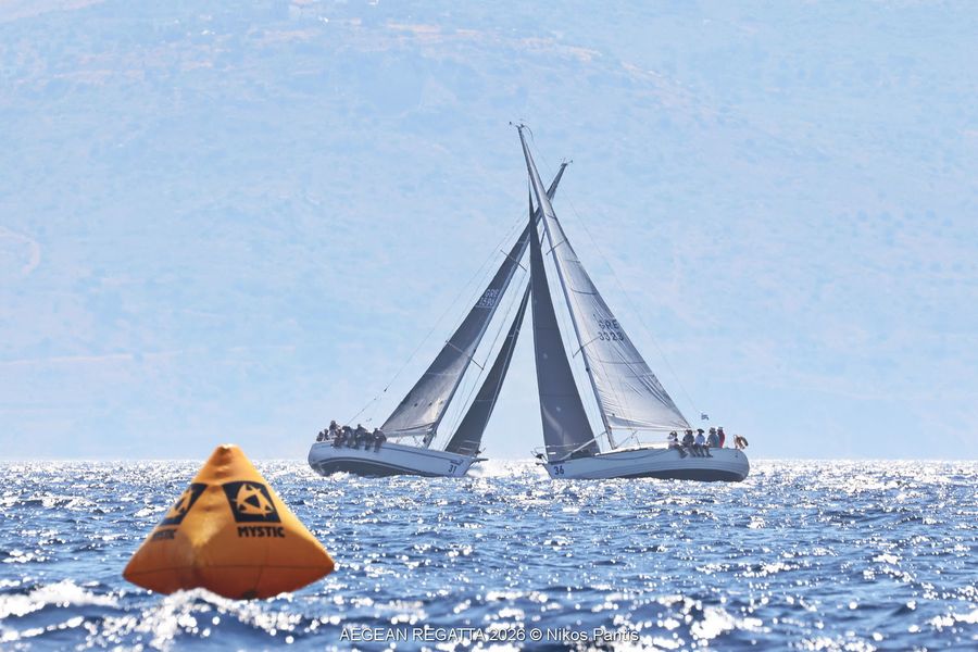 Strong emotions, fierce competition on the Aegean Regatta 2026