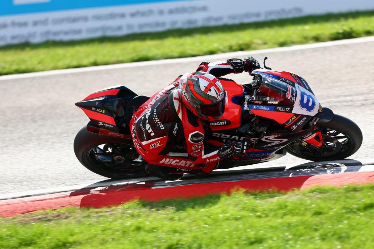 Scars Racing Ducati Celebrate Double British Supersport Victory 