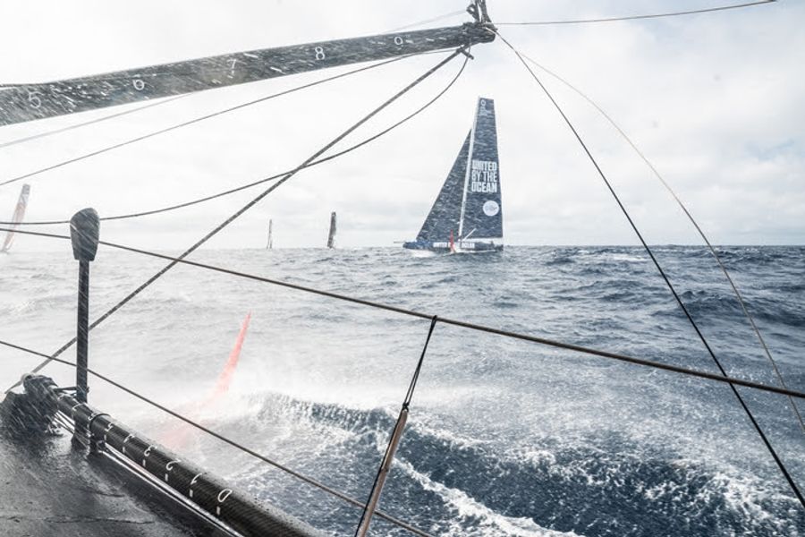 Ocean Race Atlantic 2026 gets under way in bumpy upwind conditions