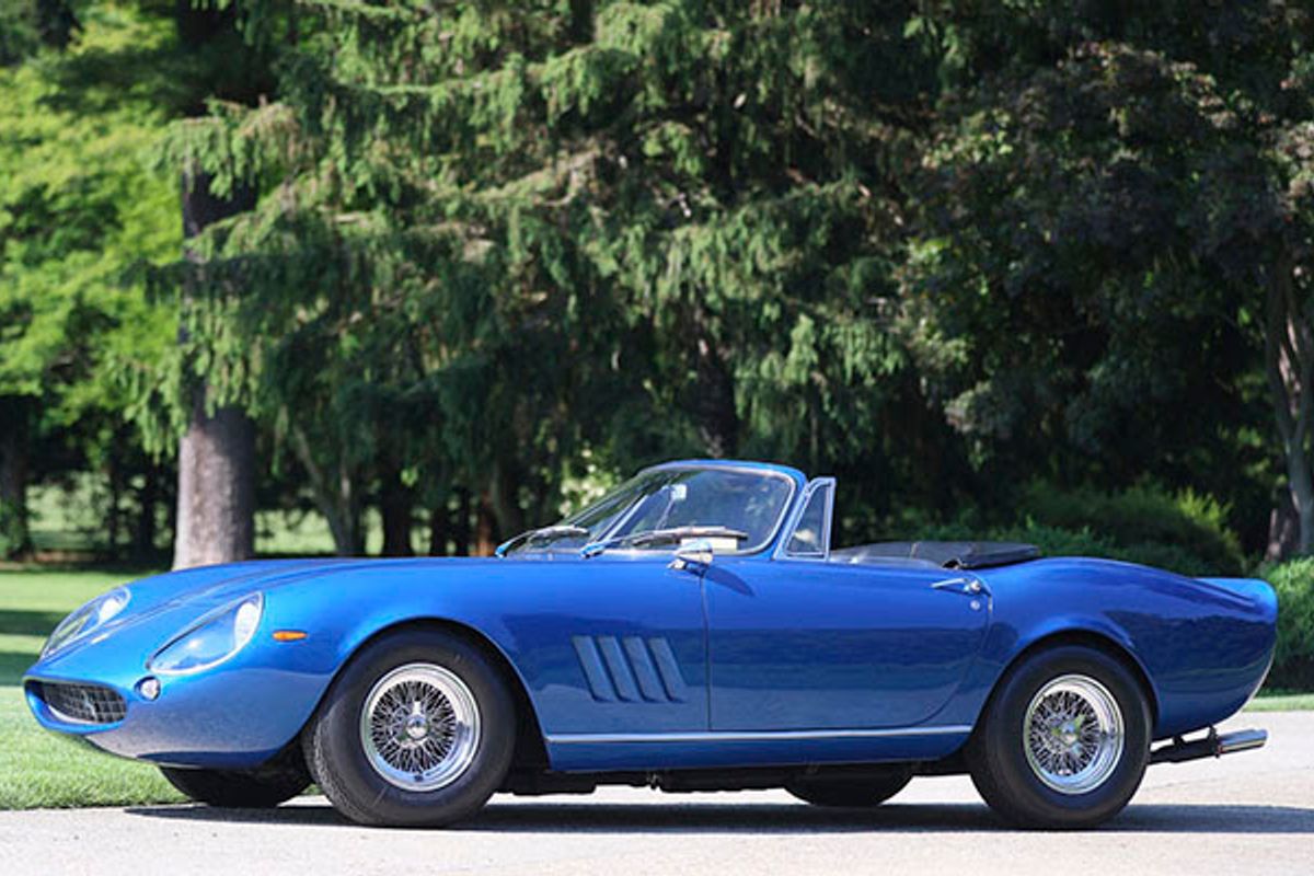 Steve McQueen’s Ferrari 275 GTB/4*S NART Spider at Gooding's inaugural New York Sale