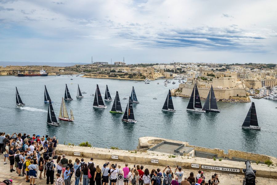Rolex Middle Sea Race Fleet Building Fast