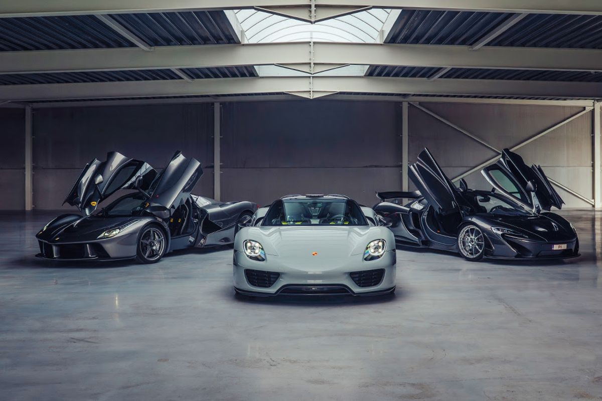 Holy Trinity' of Hypercars Headlines the Zoute Concours Auction