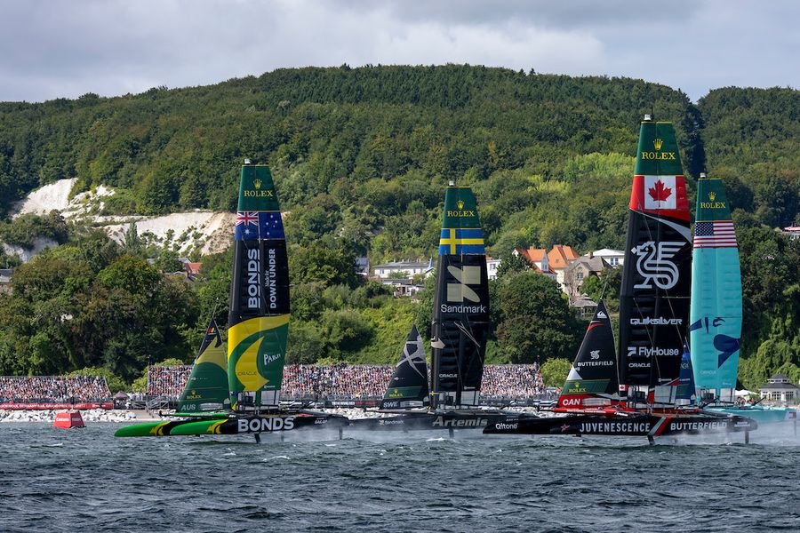 Race to Abu Dhabi Final Heats Up, 3 Events to Go in Rolex SailGP Championship