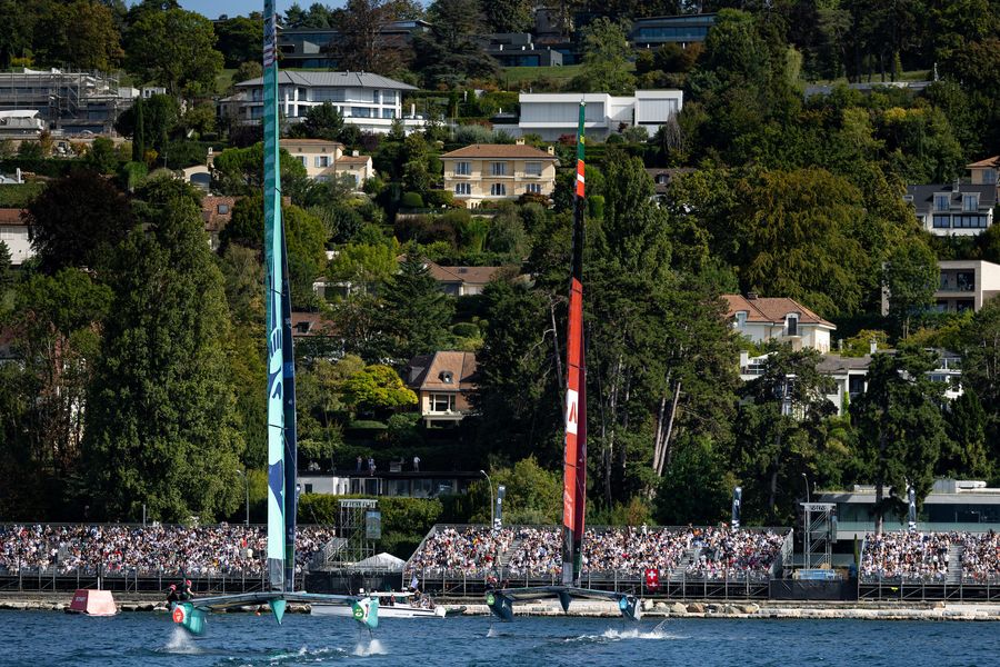 SailGP: Five Races, Five Winners @ Opening Day On Lake Geneva