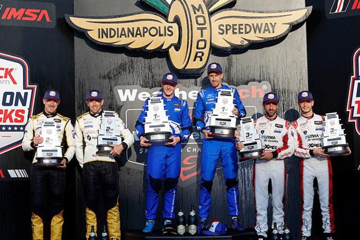 Ford Outlasts Chevy in Epic GTD PRO Battle on the Bricks @ Indianapolis