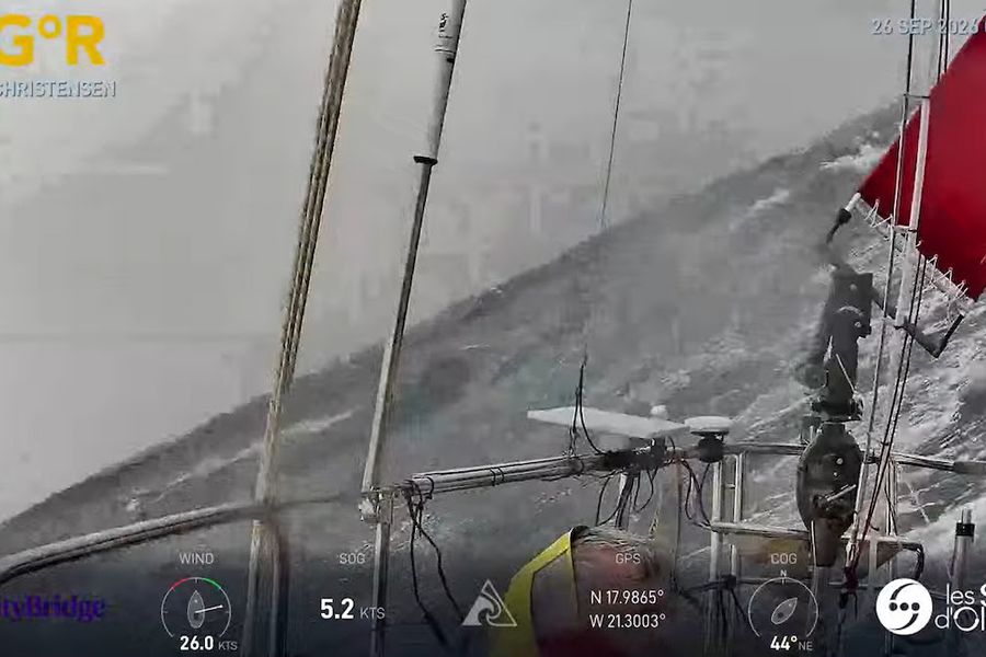 Golden Globe Race: Messages from sea — facing the storm and its aftermath
