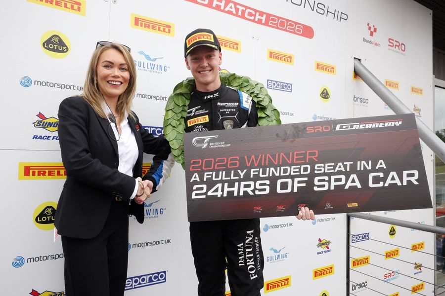 British GT’s SRO GT Academy winner Waberski first to seal 24 Hours of Spa seat