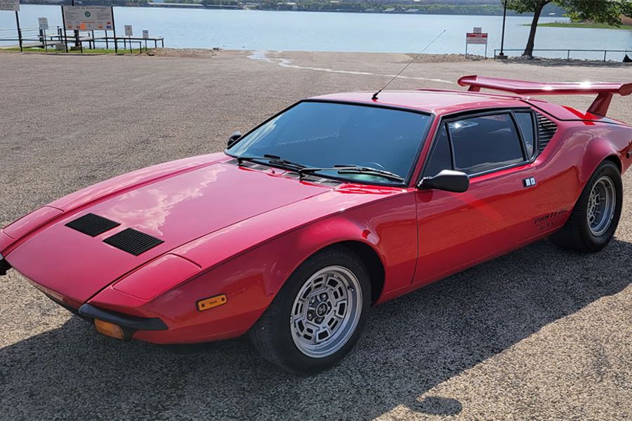 1977 DeTomaso Pantera GTS Set for Mecum Dallas Fort Worth
