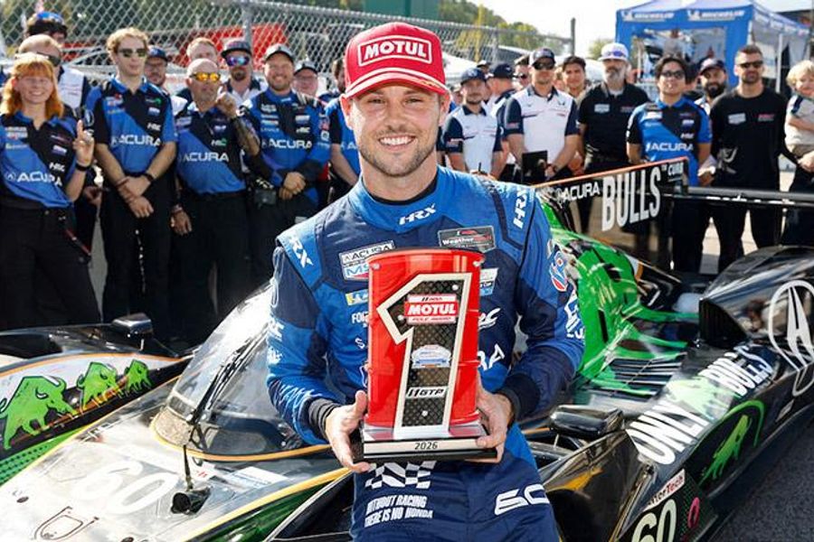 Blomqvist Lands on Motul Petit Le Mans Pole for Acura