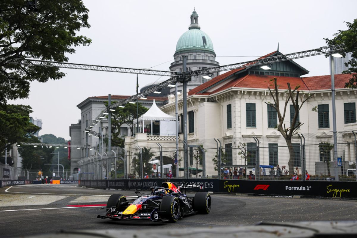 Verstappen Wins Dramatic Rain-Affected Singapore Sprint