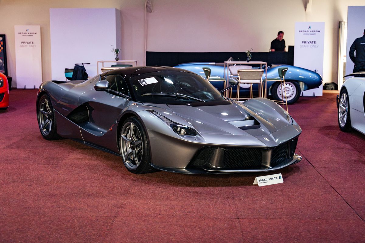  Ferrari LaFerrari Sold for €5.181.250 @ Record Breaking Broad Arrow Zoute Sale, results