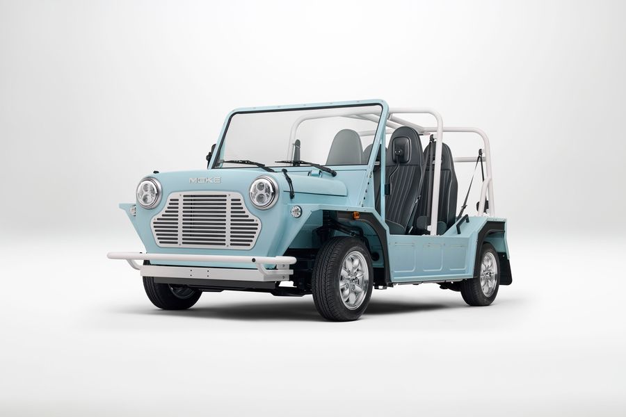 New Electric MOKE Mk2 Ultimate Beach Car @ The Paris Motor Show