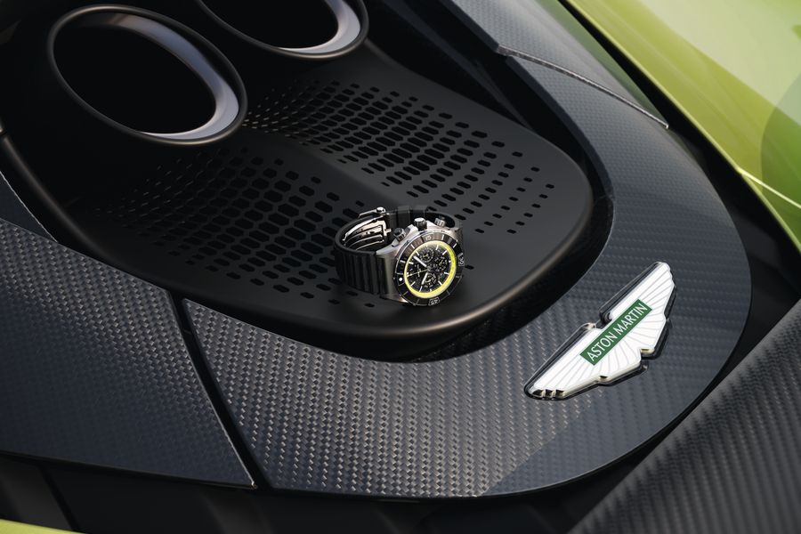 Bespoke Breitling Super Chronomat exclusive for Aston Martin Valhalla owners