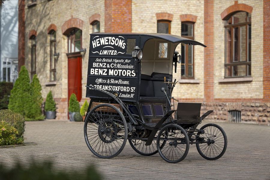 Mercedes-Benz’s oldest roadworthy commercial vehicle @ London to Brighton Veteran Car Run