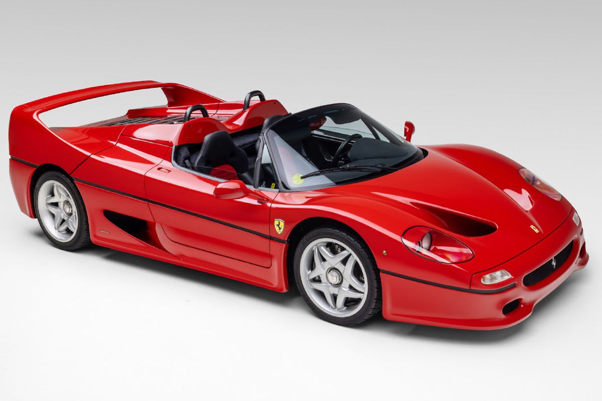 Time Capsule: 106 Mile Ferrari F50 Joins Broad Arrow Las Vegas Auction