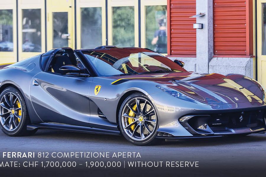 2025 Ferrari Daytona SP3 Heading To Broad Arrow Las Vegas Auction