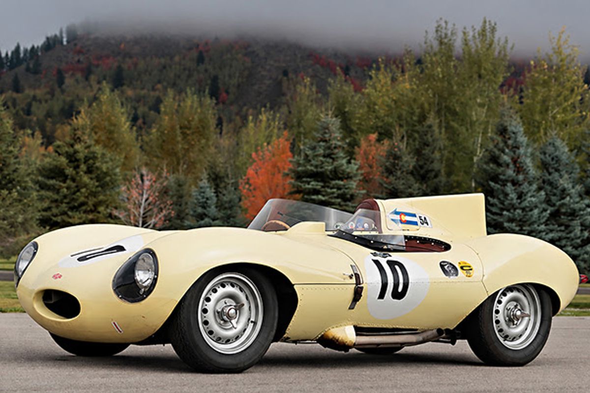 Jaguar D-Type & Mercedes-Benz Alloy Gullwing @ Goodings' Retromobile New York Auctions